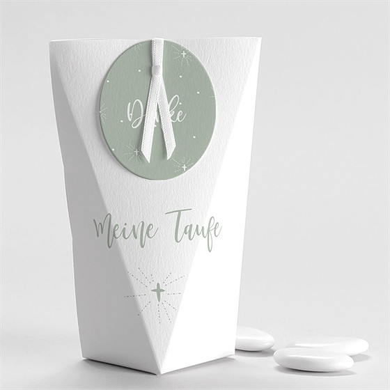 Geschenkbox Taufe segen - schachtel
