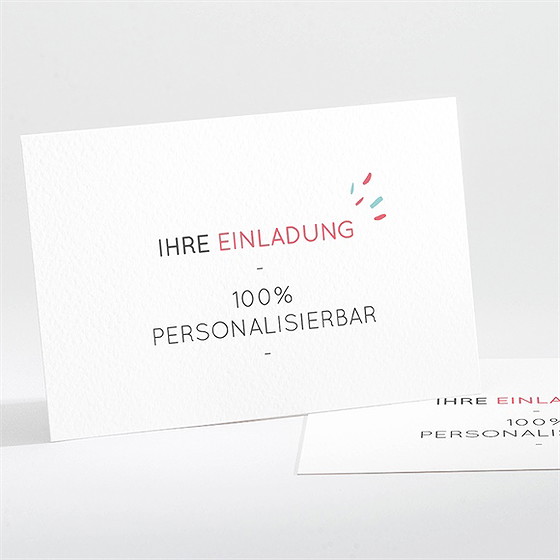 Einladung Kommunion blanco - 13,8x9,5cm (n111257)