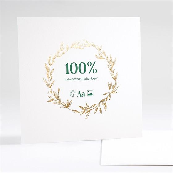 Einladung Kommunion Blanco - 13,5X13,5Cm (N35163)