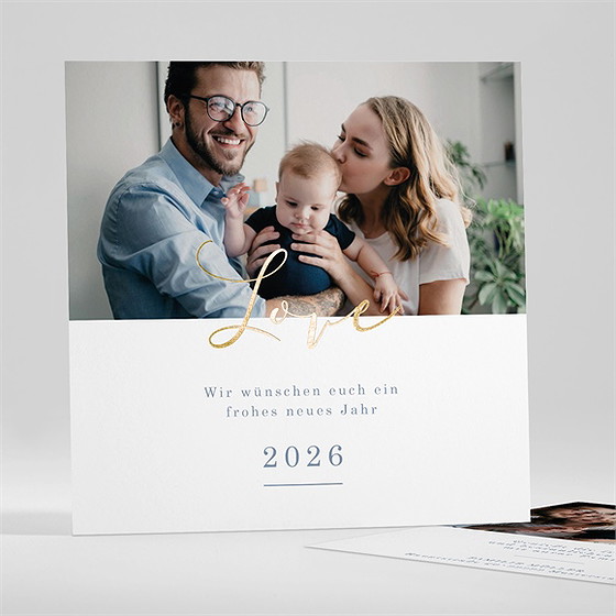 Weihnachtskarte Weihnachtliche Liebe