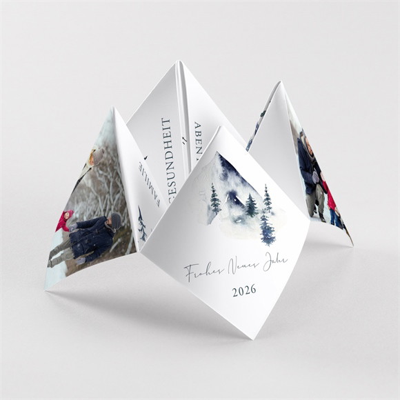 Weihnachtskarte Grüße aus den Bergen ref.N330144