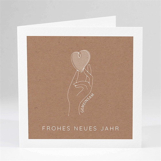 Weihnachtskarte Solidarisch