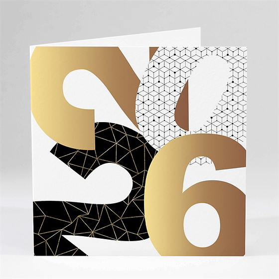 Weihnachtskarte Grafische Gestaltung