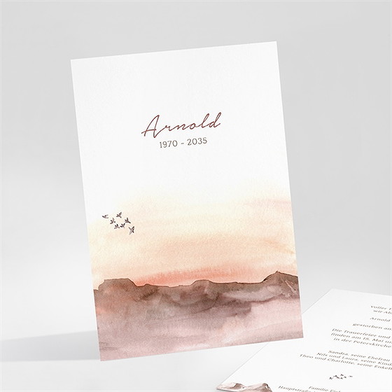 Trauerkarte dämmerung