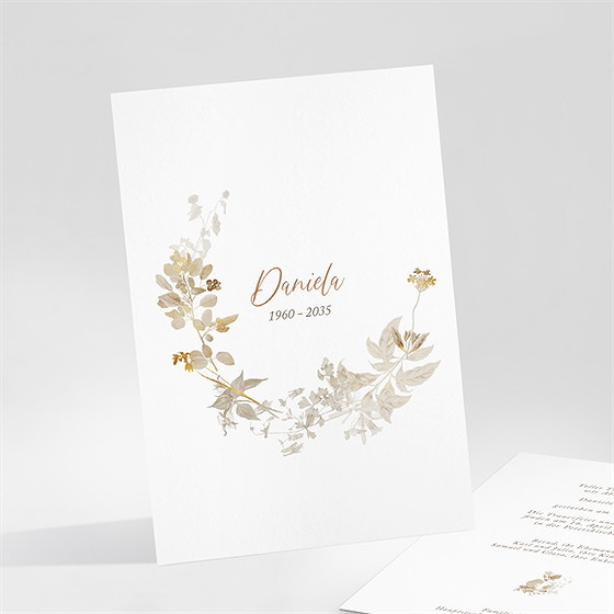 Trauerkarte herbststimmung