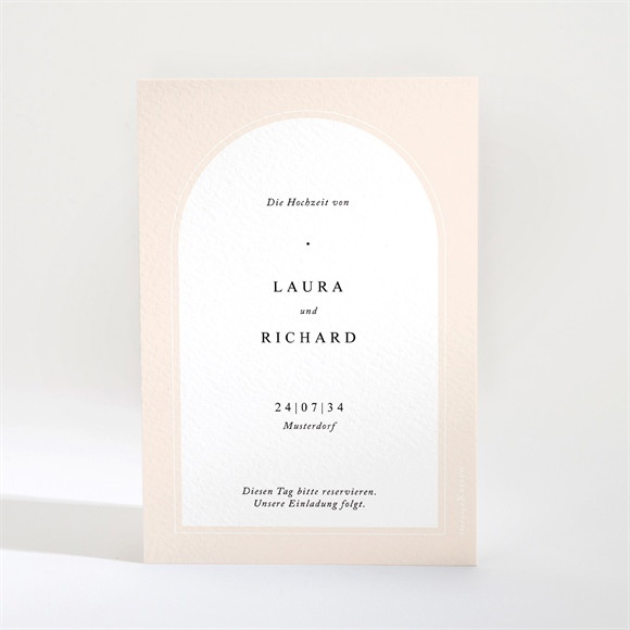 Save the Date Karte Sinnlichkeit ref.N210218