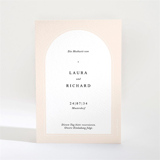 Save The Date Karte Sinnlichkeit