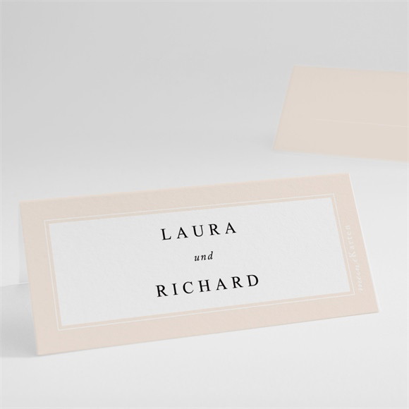 Tischkarte Hochzeit Sinnlichkeit ref.N440938