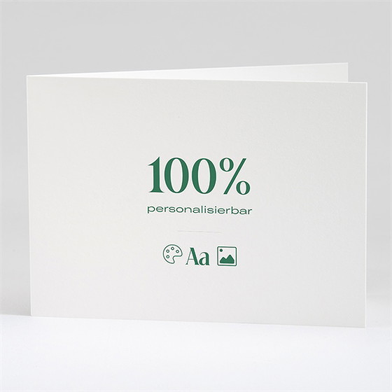 Trauerdanksagung Blanco - 14,5X10,5Cm (N42157)