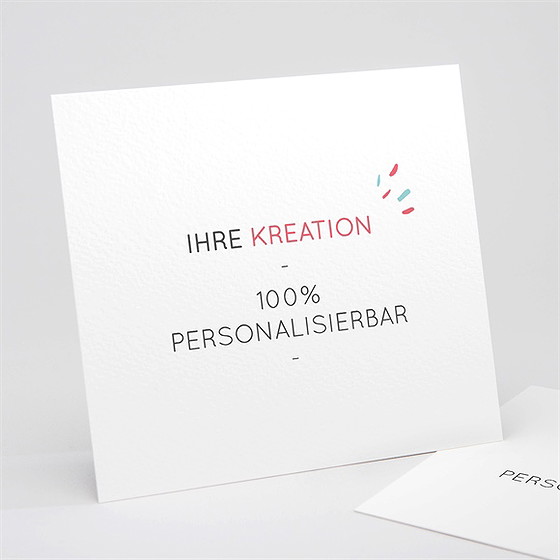 Trauerdanksagung Blanco - 15X14cm (N311296)