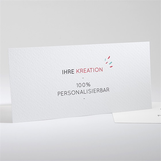 Trauerdanksagung Blanco - 21X10cm (N131158)