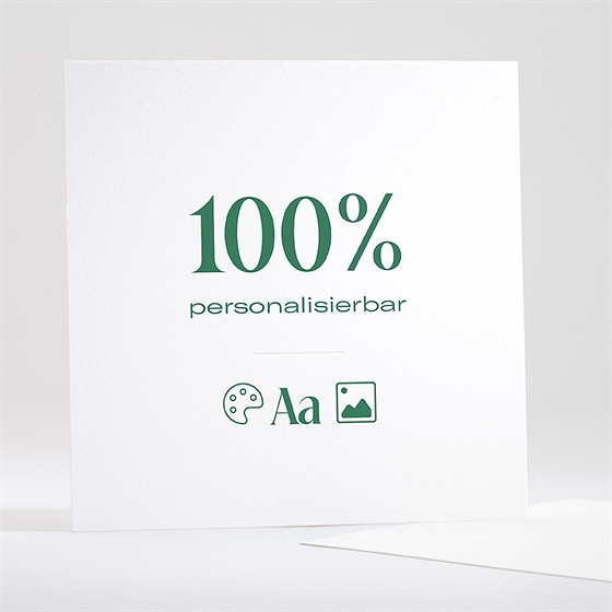 Trauerdanksagung Blanco - 13,5X13,5Cm (N351601)