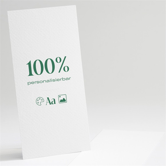 Menükarte Konfirmation Blanco - 10x21cm (N221376) ref.N221376