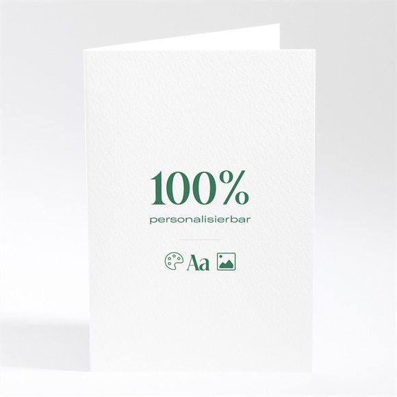 Menükarte Konfirmation Blanco - 10x14,5cm (N401922) ref.N401922