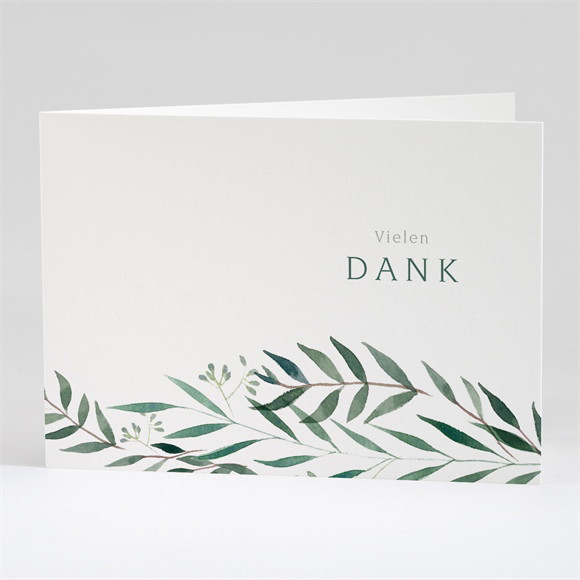 Trauerdanksagung Erinnerung - Klappkarte ref.N42158