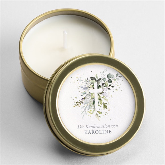 Kerze Konfirmation Atemzug ref.N3602154