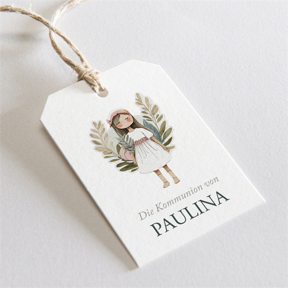 Geschenkanhänger Kommunion Engelchen ref.N291811