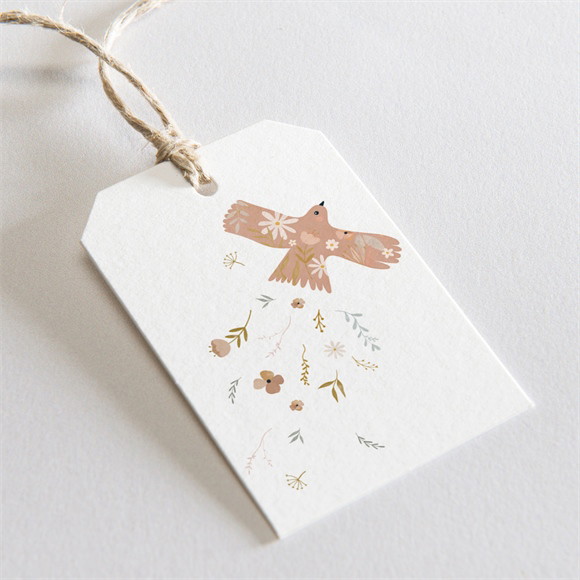 Geschenkanhänger Kommunion Flieg Taube ref.N291814