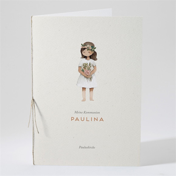 Kirchenheft Kommunion Blumenmädchen ref.N491435