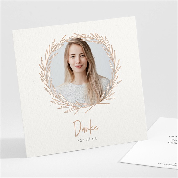 Dankeskarte Konfirmation Getreidezweig ref.N301651