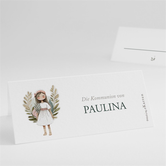 Tischkarte Kommunion Engelchen ref.N440956