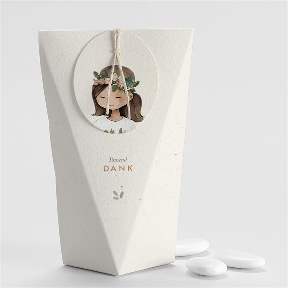 Geschenkbox Kommunion Blumenmädchen - Schachtel ref.N520351