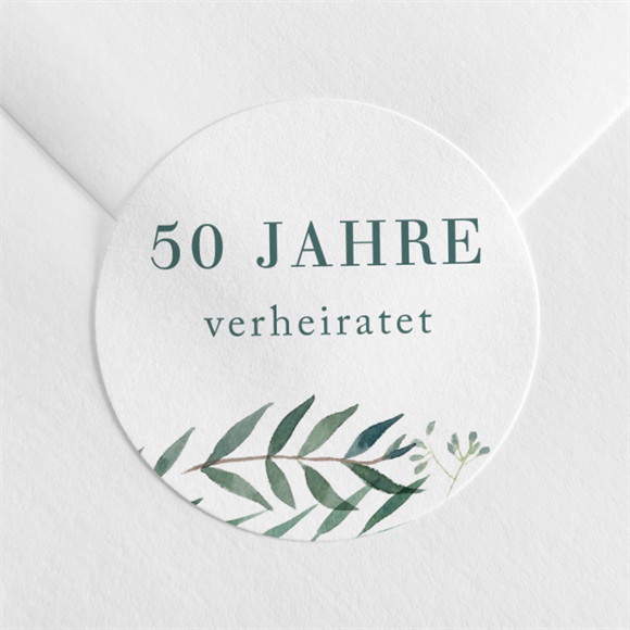 Aufkleber Hochzeitsjubiläum Alles in Einem - 50 Jahre ref.N3602212