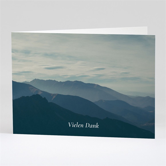 Trauerdanksagung Stilles Gebet - Klappkarte ref.N42171