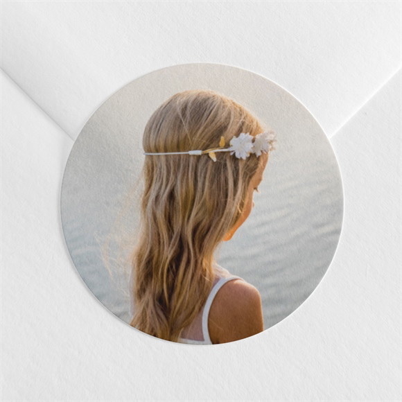 Aufkleber Kommunion Moderne Schlichtheit ref.N360523