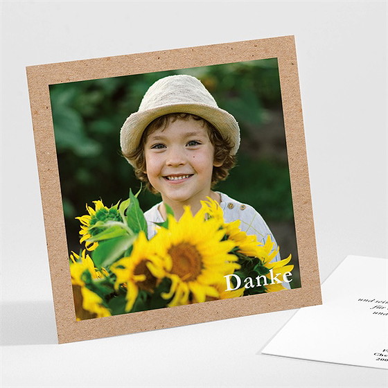 Dankeskarte Kommunion Fotoglaube
