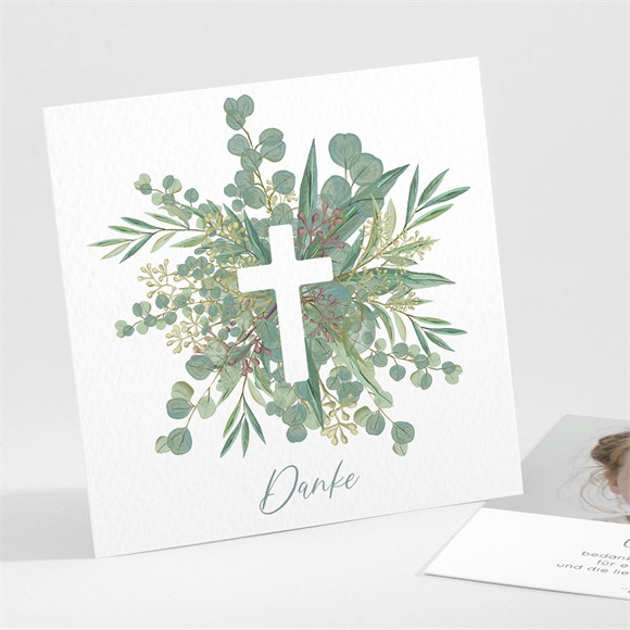 Dankeskarte Taufe Graziös ref.N301449