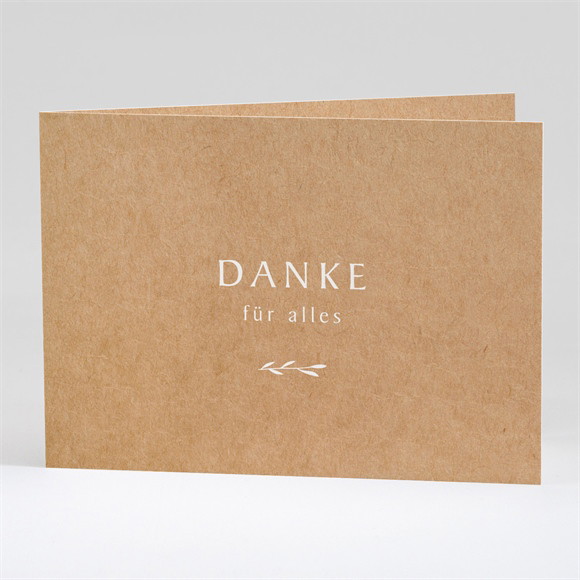 Trauerdanksagung Abschiednehmen - Klappkarte ref.N42174