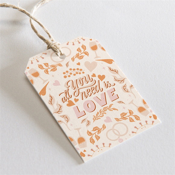 Geschenkanhänger Hochzeit Hippie ref.N2911107