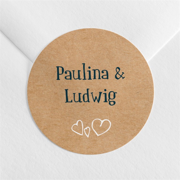 Aufkleber Hochzeitsjubiläum Vintage-Freude ref.N3602180