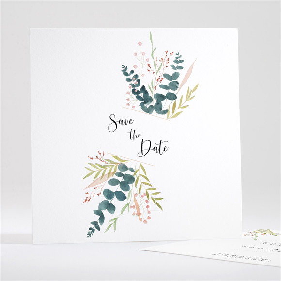 Save the Date Karte Moderne Schönheit ref.N351205