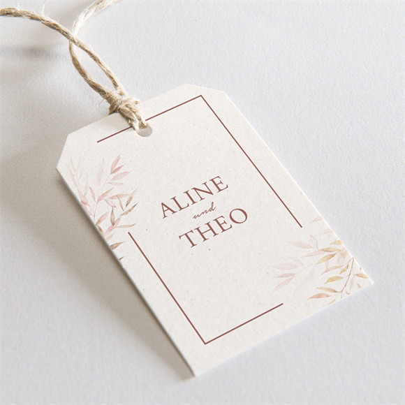 Geschenkanhänger Hochzeit Böhmische Poesie ref.N291726