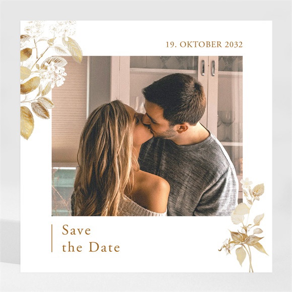 Save the Date Karte Herbstliche Zartheit - Magnet ref.N3002085
