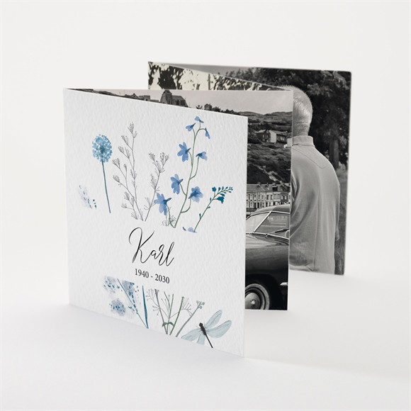 Trauerkarte Gegenwart & Erinnerung ref.N83154