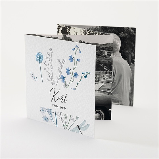 Trauerkarte Gegenwart & Erinnerung