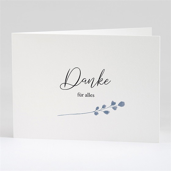 Trauerdanksagung Gegenwart & Erinnerung-Klappk.