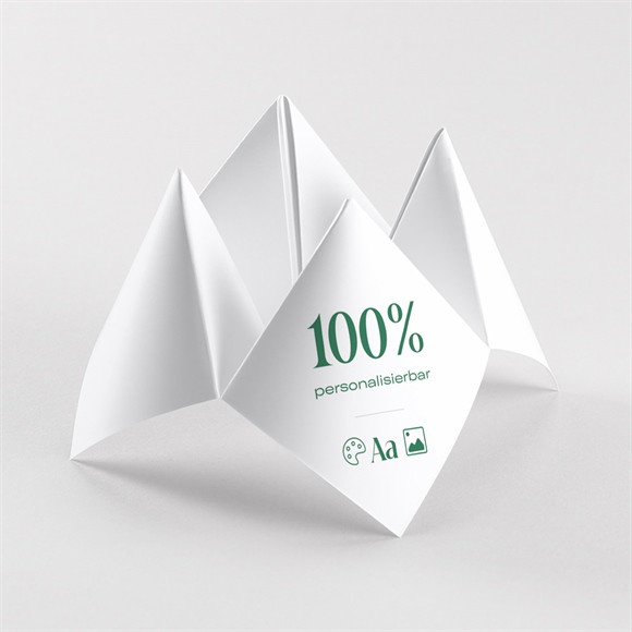 Geburtstagseinladung Blanco Origami (N330176) ref.N330176