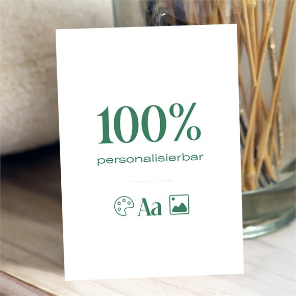 Geburtstagseinladung Blanco - 10,5x14,5 cm (N25116) ref.N251169