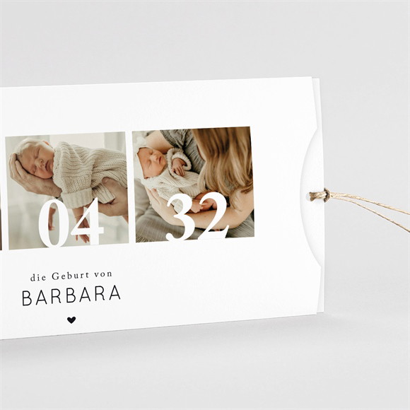 Geburtskarte Unsere große Freude - Etui ref.N85143