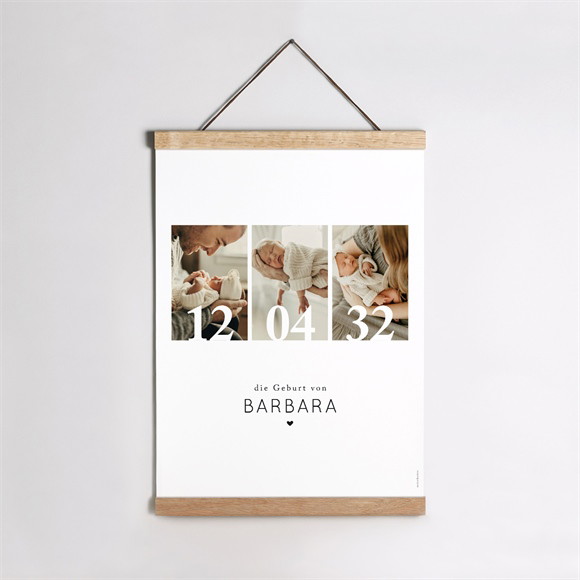 Geburtsposter Unsere große Freude ref.N260543