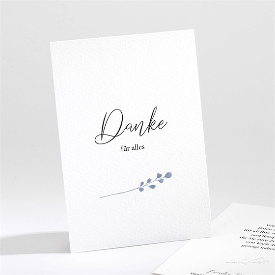 Trauerdanksagung Gegenwart & Erinnerung