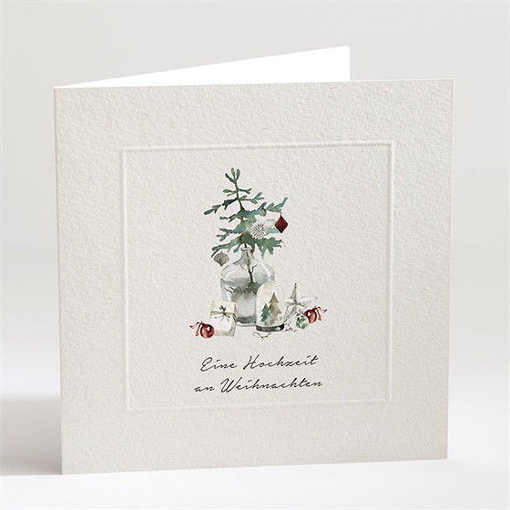 Hochzeitseinladung Wintermärchen