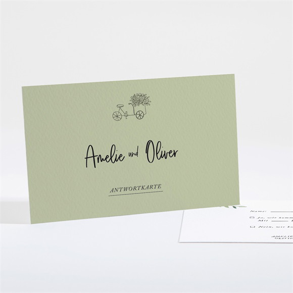 Antwortkarte Hochzeit Olivenbaum ref.N161212