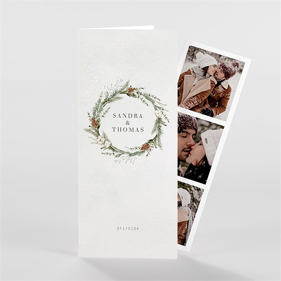 Hochzeitseinladung hochzeit im winter