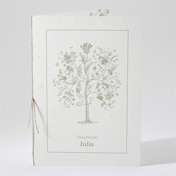 Kirchenheft Trauer Baum des Lebens ref.N491634
