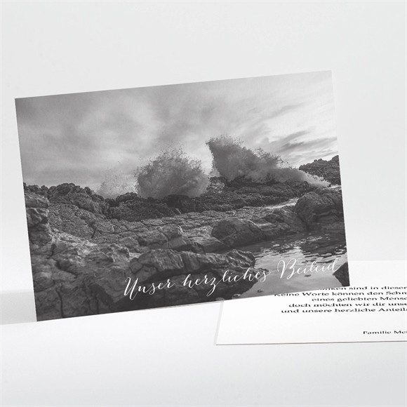 Beileidskarte Trauer Sanfter Traum ref.N111299